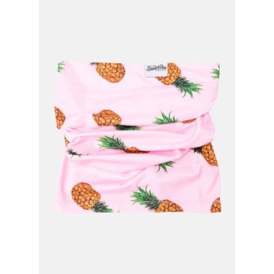 Blount&Pool Neckwarmer Jr, Pink Pineapple Print, Onesize,  Halskragar