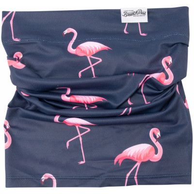 Blount & Pool Neckwarmer, Navy Flamingo, Ones,  Blount And Pool