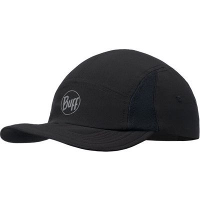 Buff 5 Panel Go Cap R-Solid R Solid Black