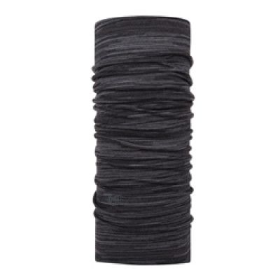 Buff Lightweight Merino Wool Castlerock Grey Multi Stripes