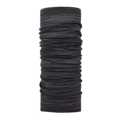 Buff Lightweight Merino Wool Castlerock Grey Multi Stripes