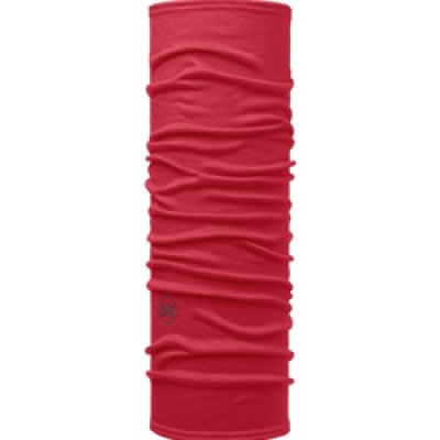 Buff Merinowool Solid Red Scarlet
