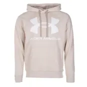 Ua Rival Fleece Big Logo Hd, Highland Buff Light Heather, S,  Under Armour