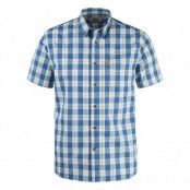 Övik Button Down Shirt Ss, Lake Blue, S,  Skjortor