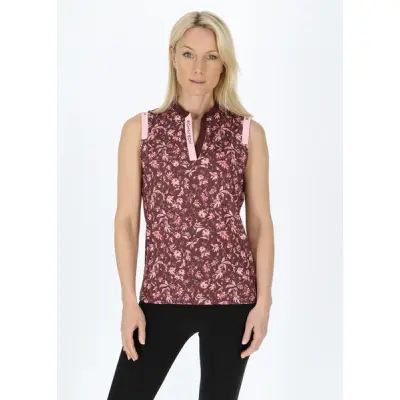Abby Sleeveless Top, Neon Flower Pink, Xl,  Löpar-Linnen