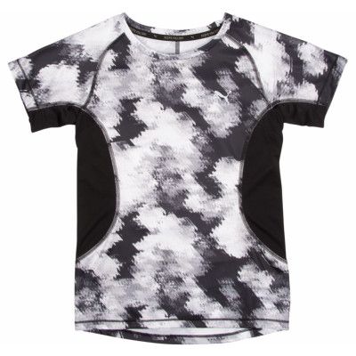Active Aop Tee G, Puma Black, 128,  Puma