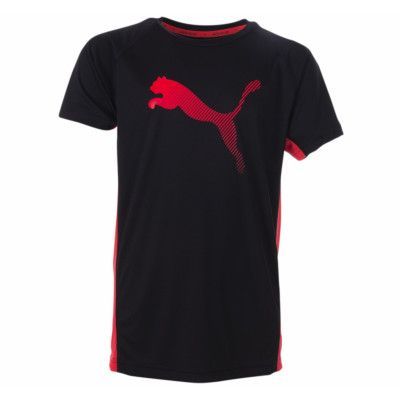 Active Rapid Cat Graphic Tee, Puma Black, 164,  Puma