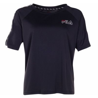 Adel Tee / Loose Fit, Black, L,  Dam