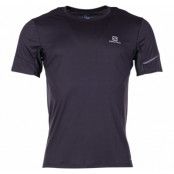 agile ss tee m, black, l,  salomon