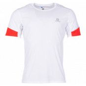 Agile Ss Tee M, White, Xs,  Salomon