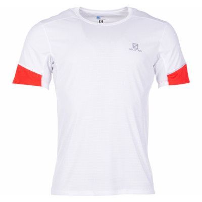 Agile Ss Tee M, White, Xxl,  Salomon