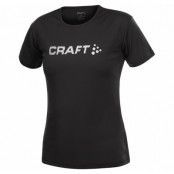 Ar Logo Tee W, Black, 36,  Craft