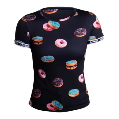 Aruba Tee Jr, Black Donut, 150,  T-Shirts