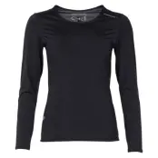 Athleisure Ls Tee W, Charcoal, 46,  Swedemount