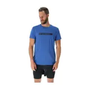 Athleisure Tee, Blue Melange, 2xl,  Swedemount