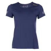 Athleisure Tee W, Navy Melange, 38,  T-Shirts