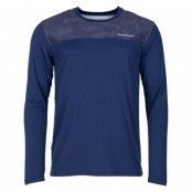 Athletic Ls Tee, Navy Aop/Navy, L,  Swedemount