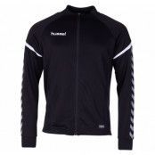 Auth. Charge Poly Zip Jacket, Black, L,  Hummel