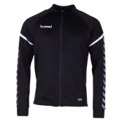 Auth. Charge Poly Zip Jacket, Black, M,  Hummel