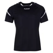 Auth. Charge Ss Poly Jersey, Black Pr, S,  Hummel