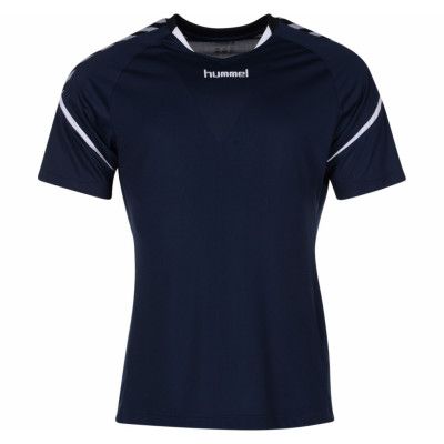 Auth. Charge Ss Poly Jersey, Total Eclipse, Xl,  Hummel