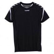 Auth. Charge Ss Poly Jersey Wo, Black, M,  Hummel