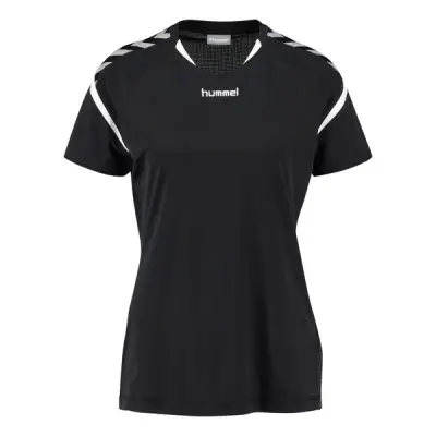 Auth. Charge Ss Poly Jersey Wo, Black, Xl,  Hummel