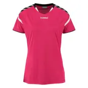 Auth. Charge Ss Poly Jersey Wo, Bright Rose, S,  Hummel