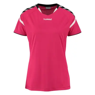 Auth. Charge Ss Poly Jersey Wo, Bright Rose, Xl,  Löparkläder