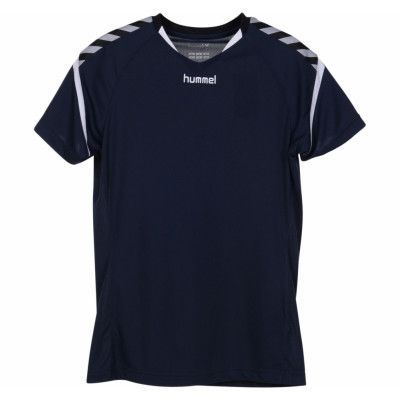 Auth. Charge Ss Poly Jersey Wo, Total Eclipse, S,  Hummel