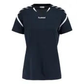 Auth. Charge Ss Poly Jersey Wo, Total Eclipse, Xl,  Hummel