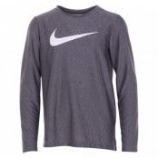 B Nk Dry Ls Top, Black/White, L,  Nike