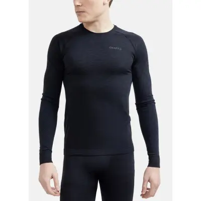Core Dry Active Comfort Ls M, Black, L,  Funktionsunderställ