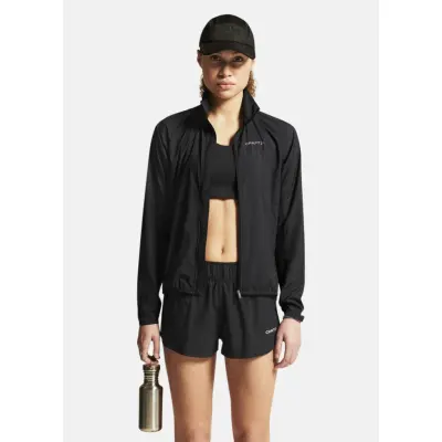 Core Essence Wind Jacket W, Black, M,  Träningsjackor