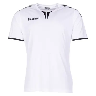 Core Ss Poly Jersey, White Pr, Xl,  Löparkläder