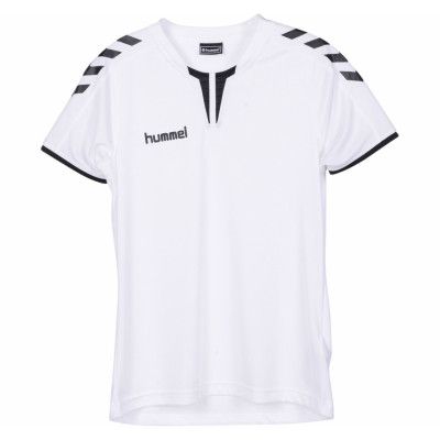 Core Womens Ss Jersey, White, Xs,  Hummel