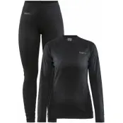 Craft BASELAYER SET W et W Black