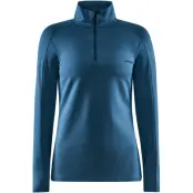 Craft CORE Gain Midlayer W Dam Grå S | Mellanlager Tröja