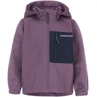Didriksons Kaitum Kids'Jacket Eggplant - 110