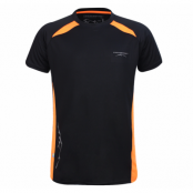 Falkenberg Tee, Black/Shocking Orange, M,  Swedemount