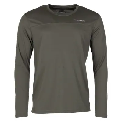 Fjällbacka L/S Tee, Olive, Xl,  Träningströjor