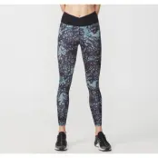 Flattering Wrap Tights, Sketch Green, M,  Röhnisch