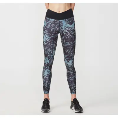 Flattering Wrap Tights, Sketch Green, M,  Röhnisch