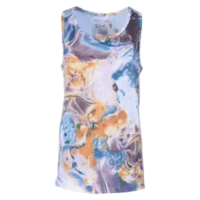 Fusion Singlet Jr, Marble Aop/Multi Colour, 150,  Löparkläder