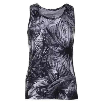 Fusion Singlet Jr, Palm Aop/Black, 120,  Löparkläder