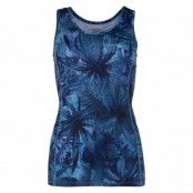 Fusion Singlet W, Palm Aop/Turquoise, 38,  Tränings-T-Shirts