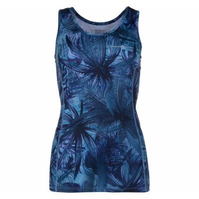 Fusion Singlet W, Palm Aop/Turquoise, 44,  Swedemount