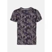 Fusion Tee Jr, Camo Aop/Green, 150,  T-Shirts