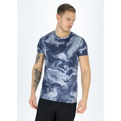 Fusion Tee, Space Aop/Navy, S,  Tränings-T-Shirts