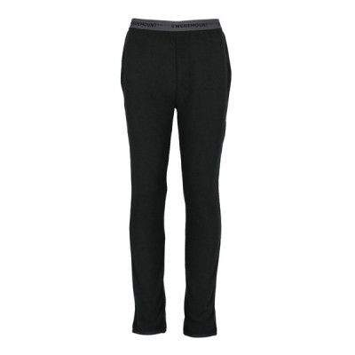 Geilo Fleece Pants Jr, Black, 120,  Vardagsbyxor
